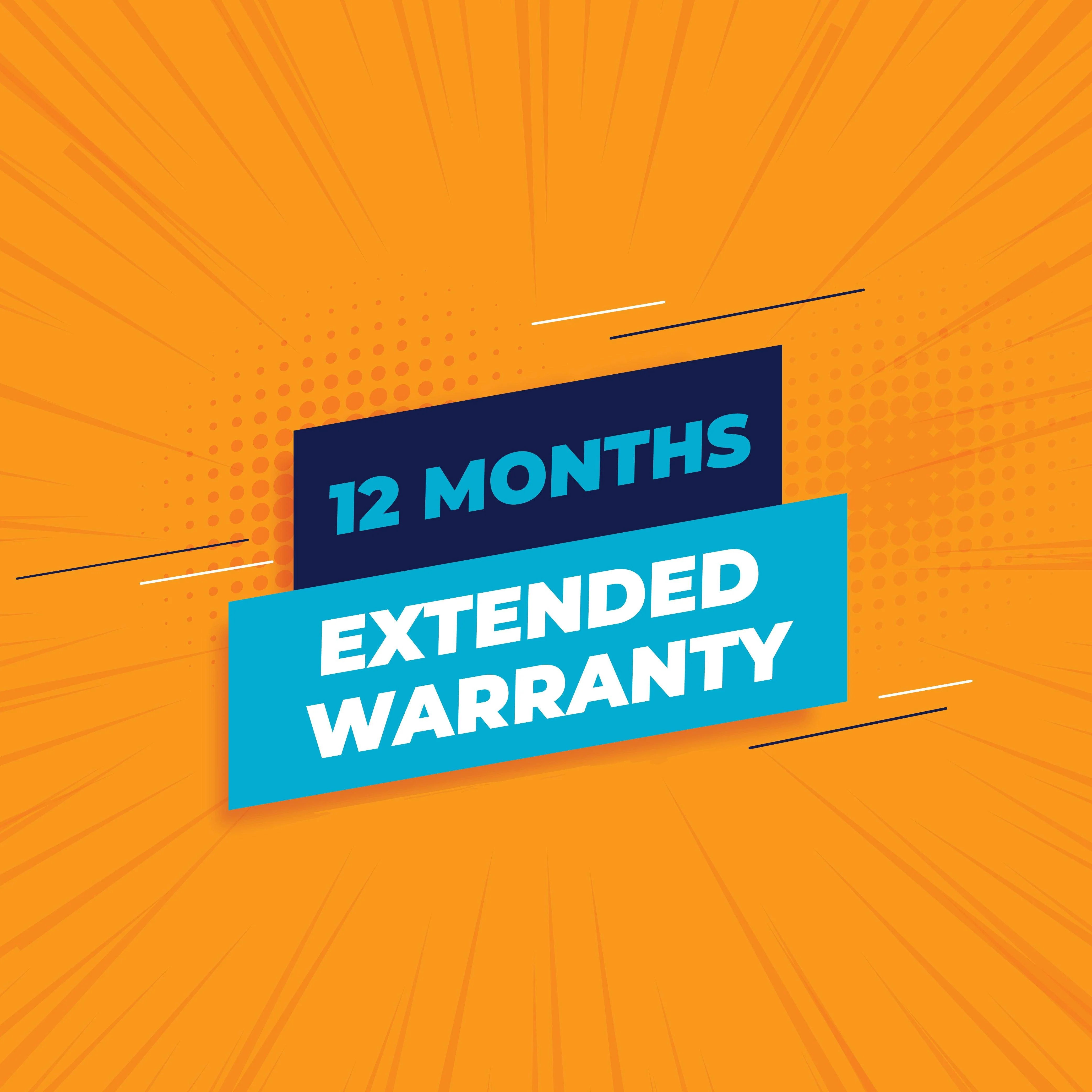12 Months Extended Warranty - C