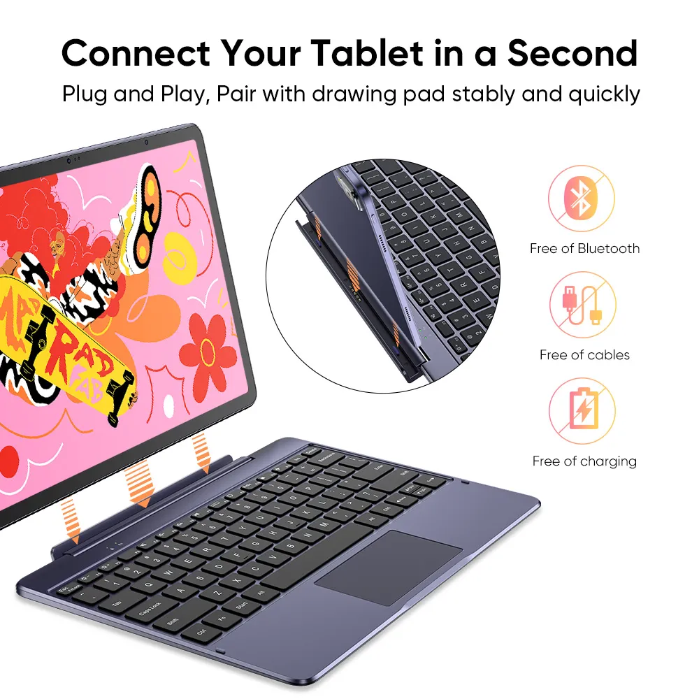 ACK08 Smart Keyboard for Magic Drawing Pad - Image 3