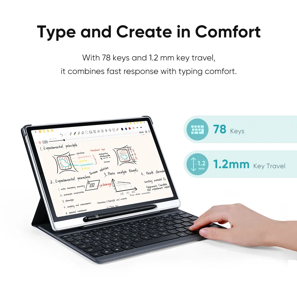 ACK09 Folio Keyboard for Magic Note Pad - Image 3