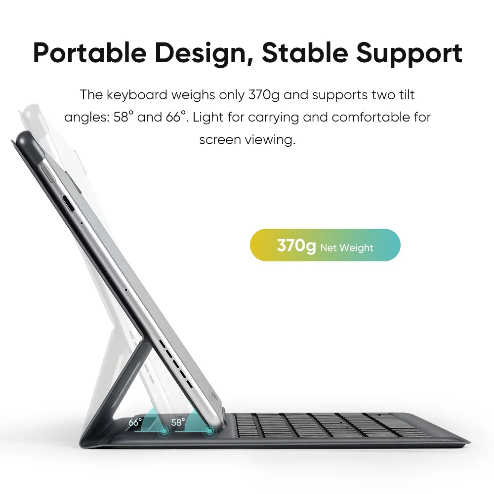 ACK09 Folio Keyboard for Magic Note Pad - Image 5