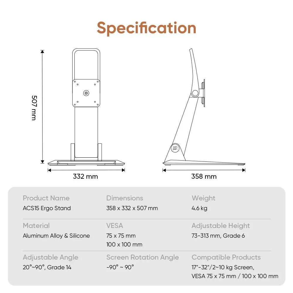 ACS15 Ergo Stand - Image 3